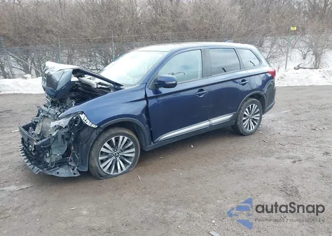 2020 Mitsubishi Outlander Se 2.4 S-Awc from USA, damaged, VIN JA4AZ3A33LZ014845